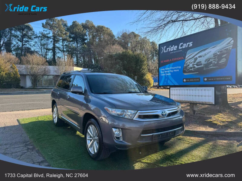 2011 Toyota Highlander Hybrid for sale at Xride Cars in Raleigh NC