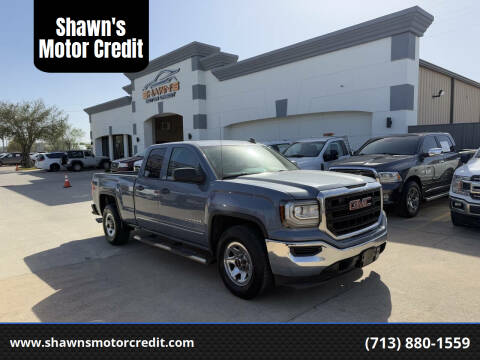 2016 GMC Sierra 1500 for sale at Shawn's Motor Credit in Houston TX