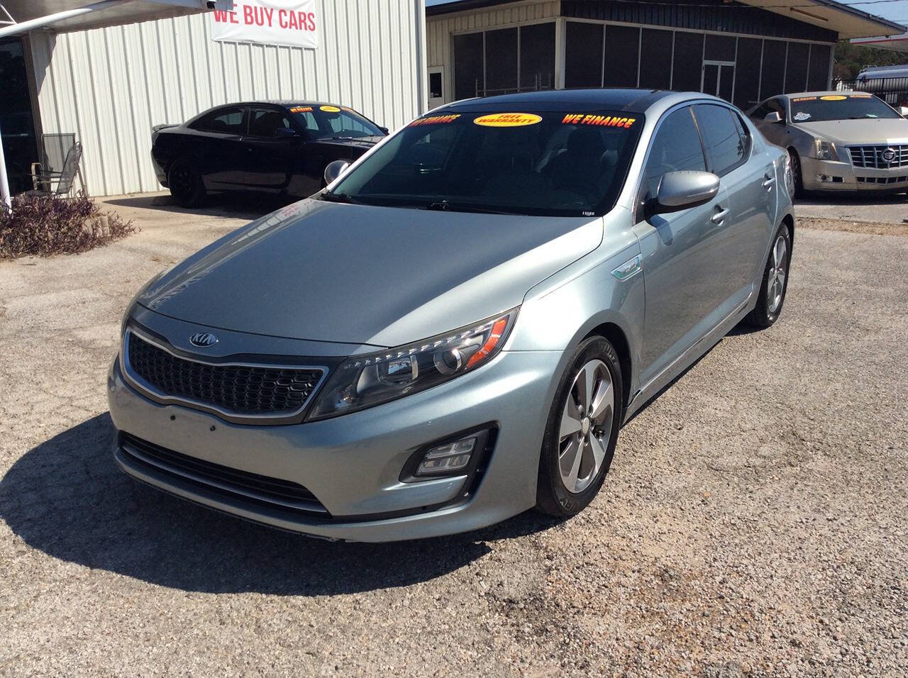 2014 Kia Optima Hybrid for sale at SPRINGTIME MOTORS in Huntsville, TX