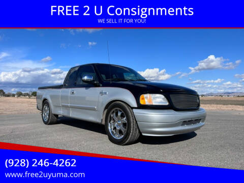 2001 Ford F-150 for sale at FREE 2 U Consignments in Yuma AZ