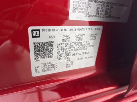 2024 Chevrolet Silverado 1500