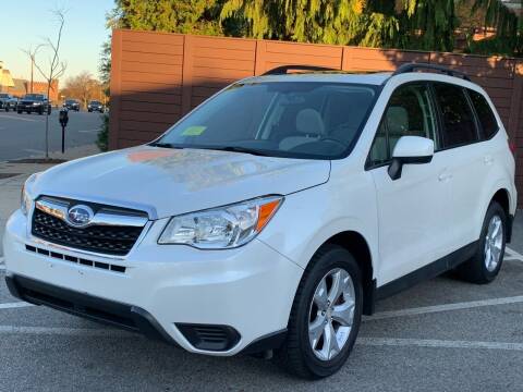 2014 Subaru Forester for sale at KG MOTORS in West Newton MA