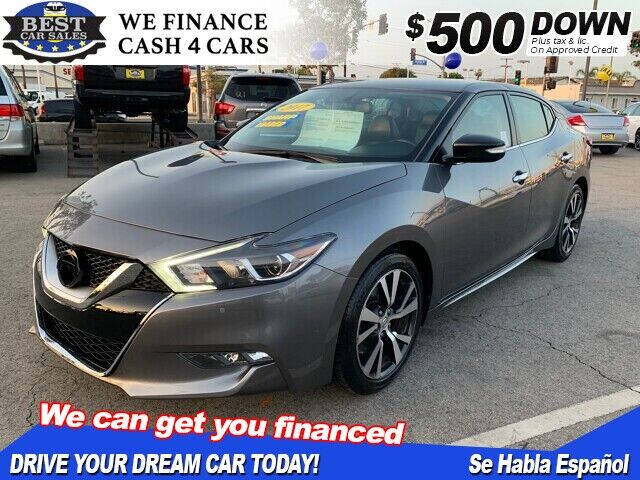 2017 Nissan Maxima for sale at Best Car Sales in South Gate CA