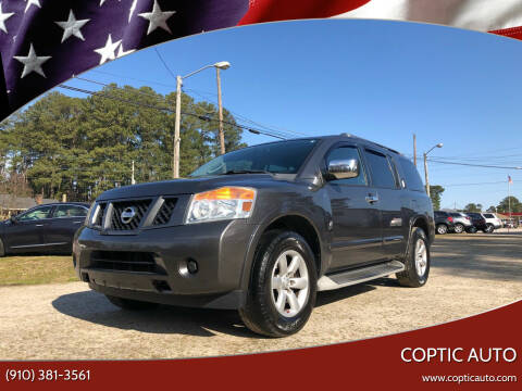 2012 Nissan Armada for sale at Coptic Auto in Wilson NC