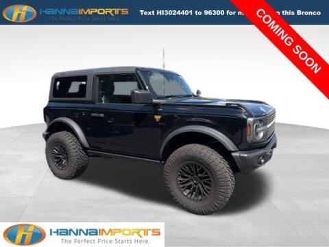 2023 Ford Bronco Badlands Advanced