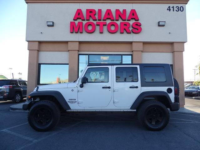 2010 Jeep Wrangler Unlimited for sale at Ariana Motors in Las Vegas NV