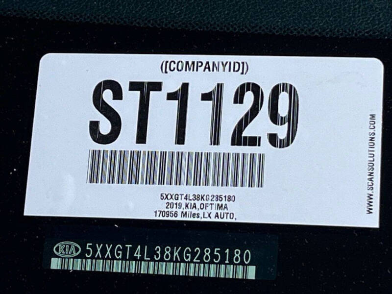 2019 Kia Optima LX