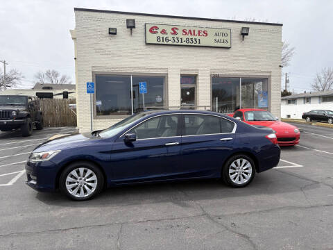 2013 Honda Accord for sale at C & S SALES in Belton MO