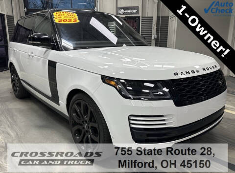 2022 Land Rover Range Rover for sale at Crossroads Car and Truck - Crossroads Car & Truck - Milford in Milford OH