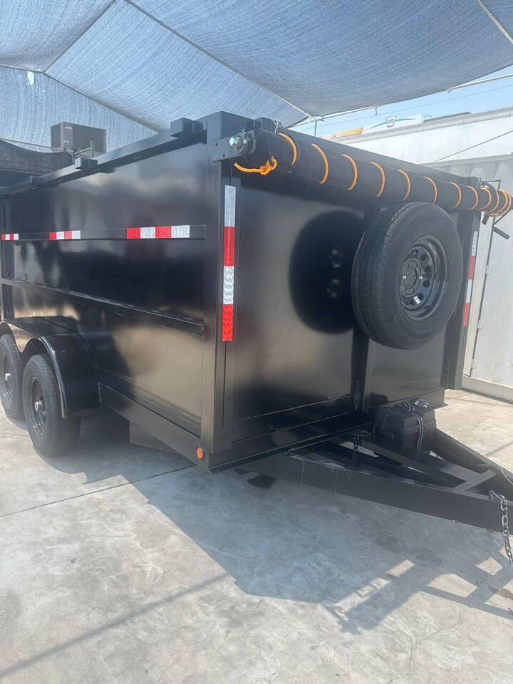 2025 Polestar 12x8x4 Dump Trailer for sale at Factory Direct Trailer Sales in Phoenix, AZ