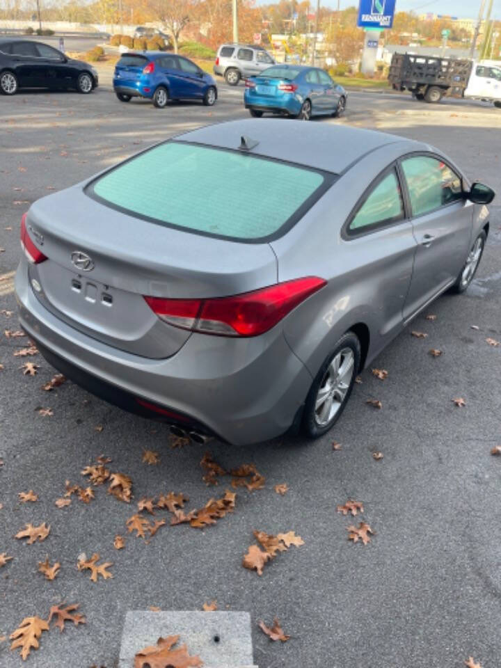 2013 Hyundai ELANTRA Coupe for sale at J&B Auto Group in Bristol, TN