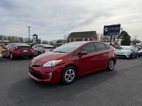 2014 Toyota Prius for sale at CARLINES AUTO GROUP in Fredericksburg VA