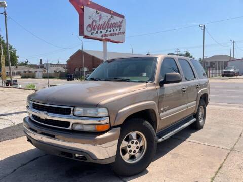 2003 Chevrolet Tahoe for sale at Southwest Car Sales in Oklahoma City OK