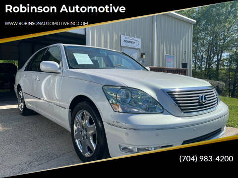2004 Lexus LS 430 for sale at Robinson Automotive in Albemarle NC