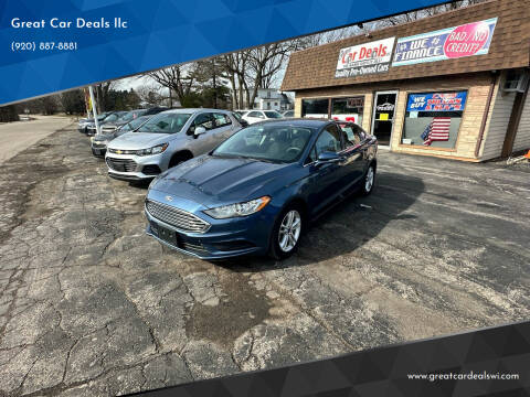 2018 Ford Fusion for sale at Great Car Deals llc in Beaver Dam WI