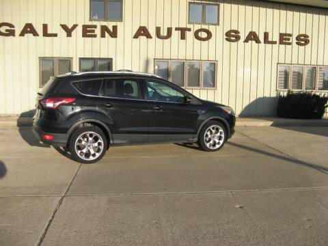 2013 Ford Escape for sale at Galyen Auto Sales in Atkinson NE