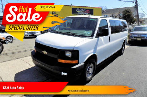 2017 Chevrolet Express Passenger for sale at GSM Auto Sales in Linden NJ