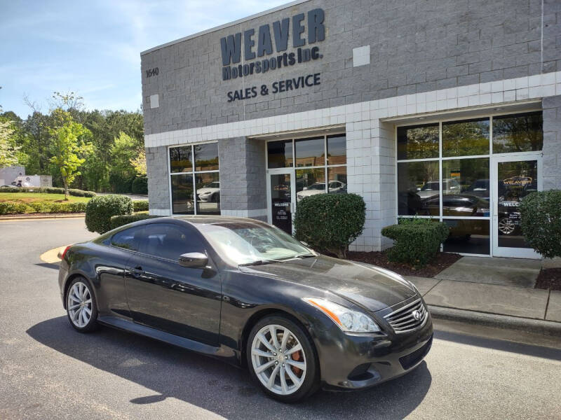 2008 Infiniti G37 for sale at Weaver Motorsports Inc in Cary NC
