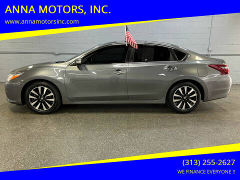 2018 Nissan Altima for sale at ANNA MOTORS, INC. in Detroit MI