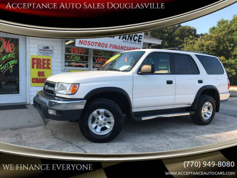 2000 Toyota 4Runner for sale at Acceptance Auto Sales Douglasville in Douglasville GA