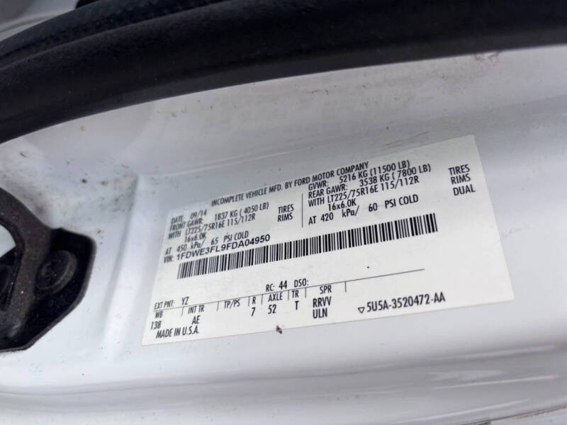 2015 Ford E-Series E-350 SD