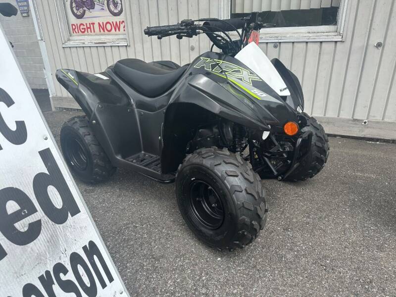 2022 Kawasaki ATV 60cc for sale at Fulmer Auto Cycle Sales - Motorcycles in Easton PA