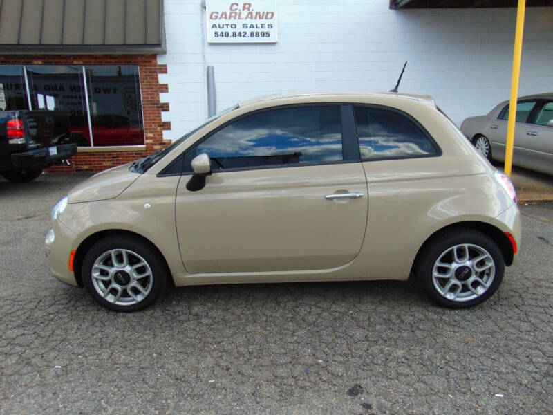 2012 FIAT 500 for sale at CR Garland Auto Sales in Fredericksburg VA