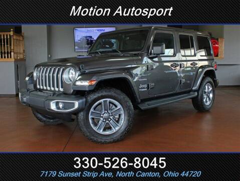 2019 Jeep Wrangler Unlimited for sale at Motion Auto Sport in North Canton OH