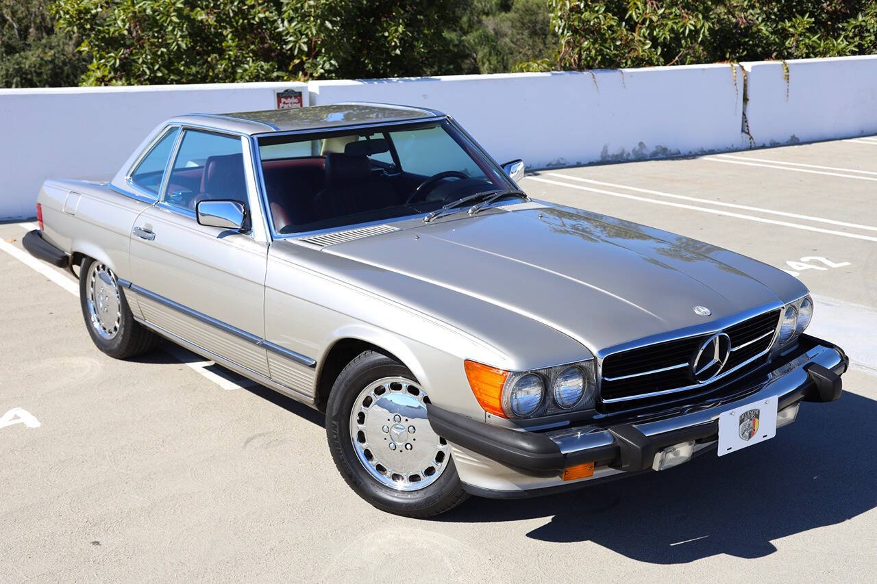 1986 Mercedes-Benz 560-Class for sale at DE AUTOS INC in San Juan Capistrano, CA