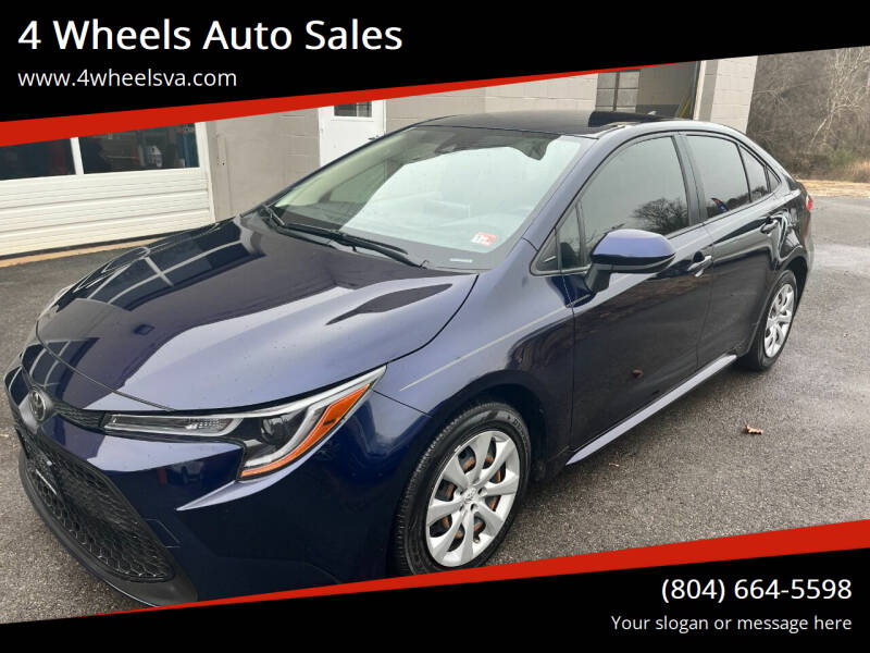 2021 Toyota Corolla for sale at 4 Wheels Auto Sales in Ashland VA