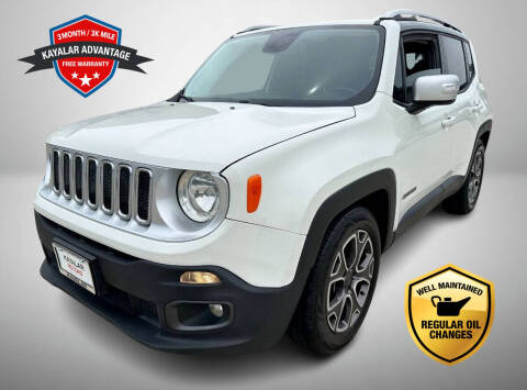 2016 Jeep Renegade for sale at KAYALAR MOTORS SUPPORT CENTER in Houston TX