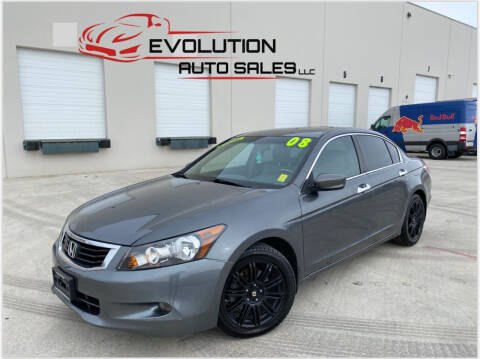 2008 Honda Accord for sale at Evolution Auto Sales LLC in Springville UT