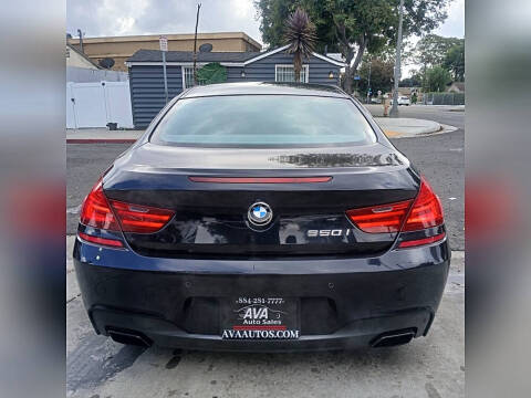 2012 BMW 6 Series 650i