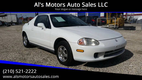 1996 Honda Civic del Sol for sale at Al's Motors Auto Sales LLC in San Antonio TX