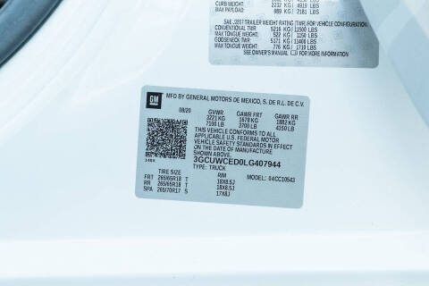 2020 Chevrolet Silverado 1500