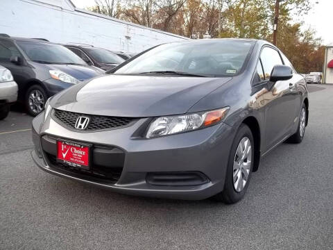 2012 Honda Civic for sale at 1st Choice Auto Sales in Fairfax VA