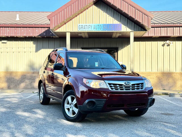 2013 Subaru Forester for sale at Gratify Auto Sales LLC in Lincoln, NE