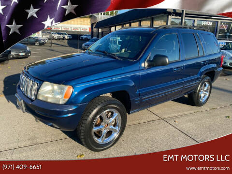 2002 Jeep Grand Cherokee for sale at EMT MOTORS LLC in Portland OR
