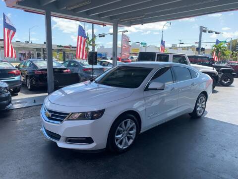 2018 Chevrolet Impala for sale at American Auto Sales in Hialeah FL