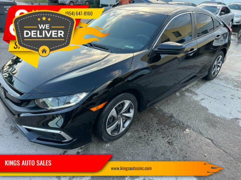 2020 Honda Civic for sale at KINGS AUTO SALES in Hollywood FL