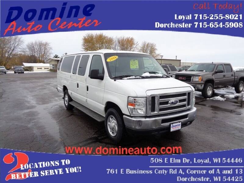 2014 Ford E-Series Wagon for sale at Domine Auto Center - commercial vehicles in Loyal WI