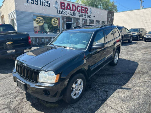 2007 Jeep Grand Cherokee for sale at BADGER LEASE & AUTO SALES INC in West Allis WI