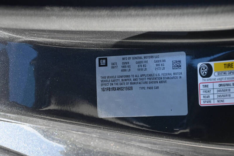 2017 Chevrolet Camaro LT