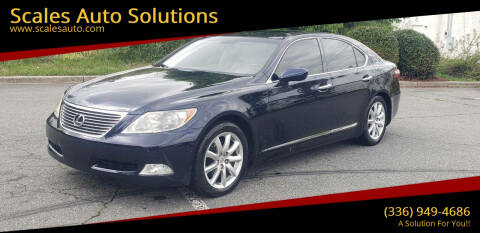 2008 Lexus LS 460 for sale at Scales Auto Solutions in Madison NC