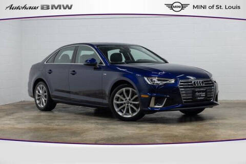 2019 Audi A4 for sale at Autohaus Group of St. Louis MO - 3015 South Hanley Road Lot in Saint Louis MO