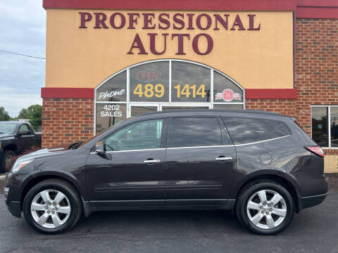 2017 Chevrolet Traverse for sale at Professional Auto Sales & Service in Fort Wayne IN