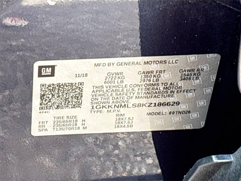 2019 GMC Acadia SLT-1