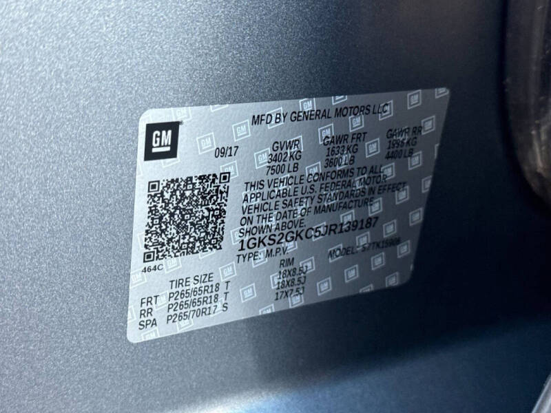 2018 GMC Yukon XL SLT