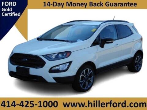 2020 Ford EcoSport for sale at HILLER FORD INC in Franklin WI