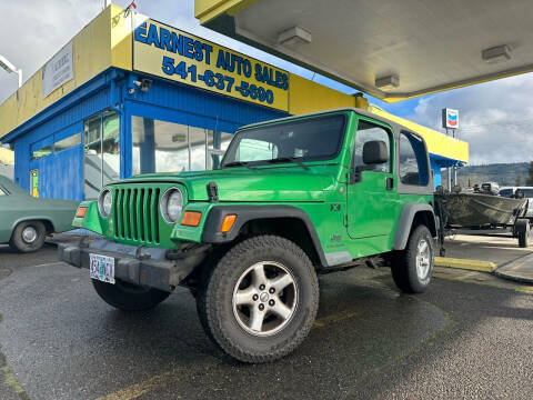 2004 Jeep Wrangler for sale at Earnest Auto Sales in Roseburg OR